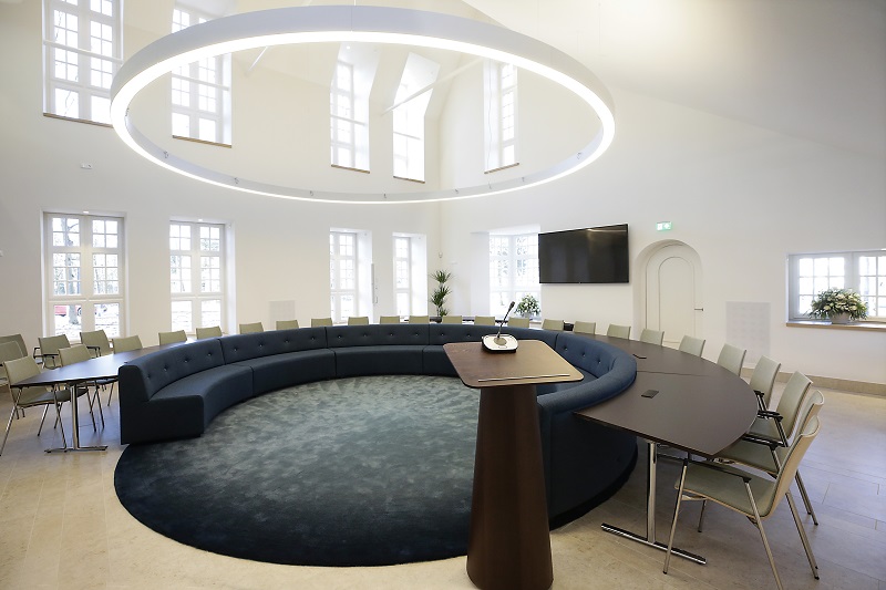 De raadszaal in het Huis van Waalre